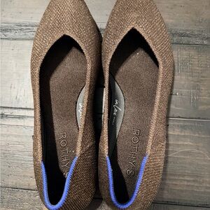 Rothy's Women's Brown Flats. The Point II